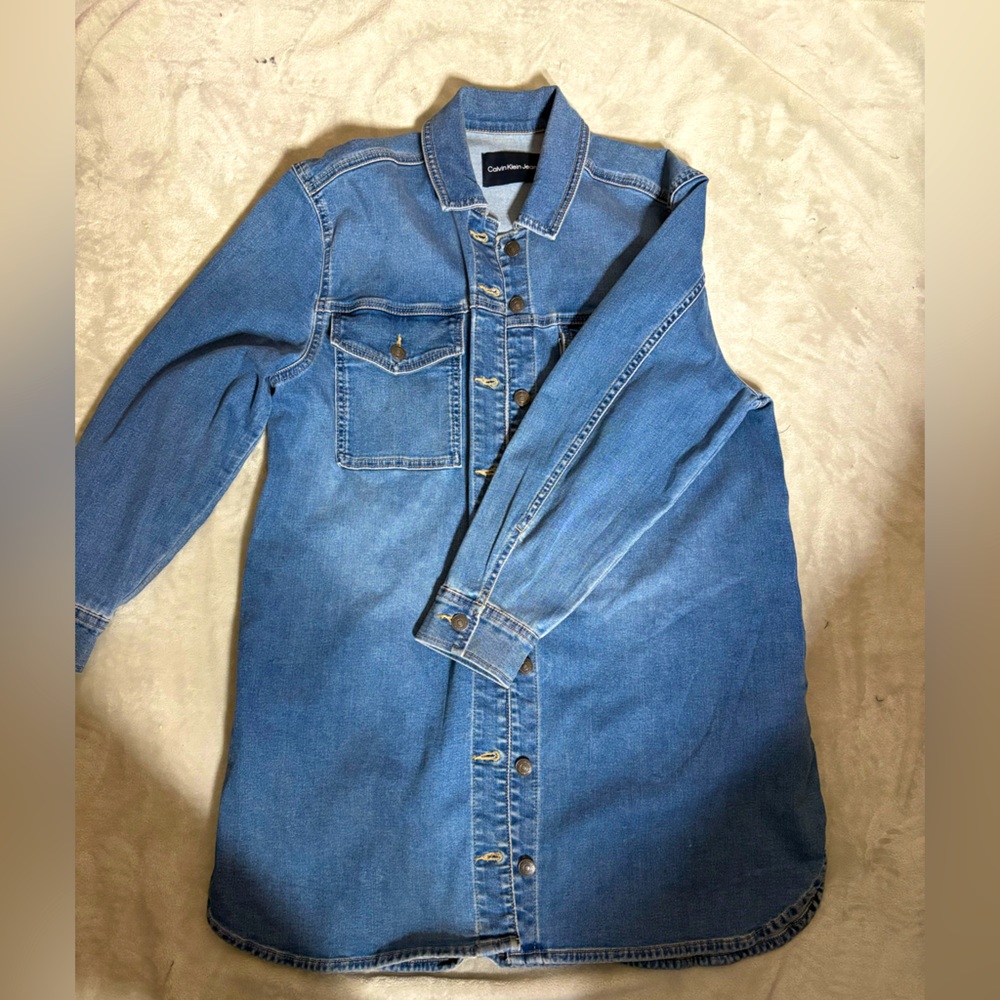 Calvin Klein Jeans Light Blue Denim Jacket